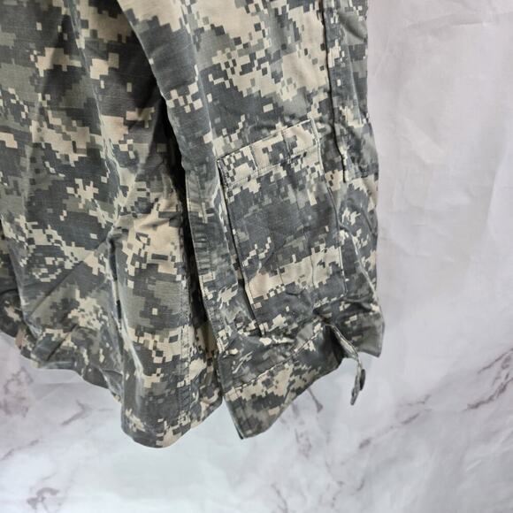 Military Jacket Mens Large Reg Digital Camo Desert Top Shirt Air Force Army 7714 - Picture 4 of 10